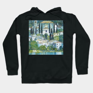 Kirche in Cassone by Klimt Hoodie